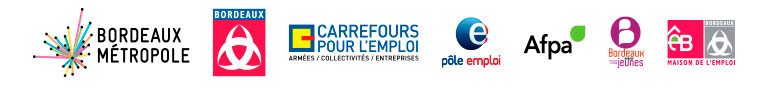 Ville de Bordeaux, Carrefours pour l'emploi, pole emploi,  Afpa, maison pour l'emploi