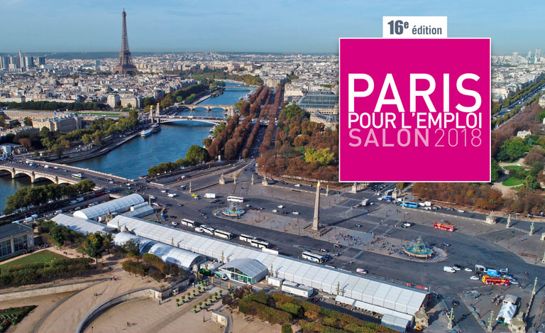 Salon Paris pour l'emploi 2018